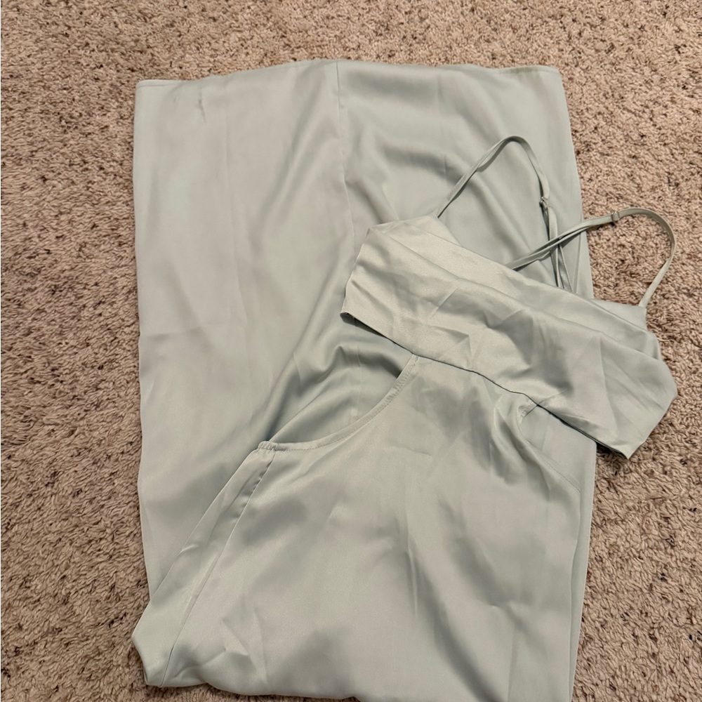 Elegant Light Green Dress